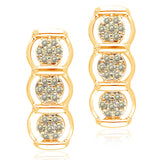 Yellow Gold Yellow Diamond Eternal Earrings