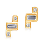 Yellow Gold Diamond Legendary Earrings