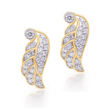 Yellow Gold Diamond Griffiness Earrings