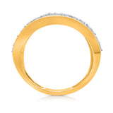 Kallati Eternal Diamond Ring in 14K Yellow Gold
