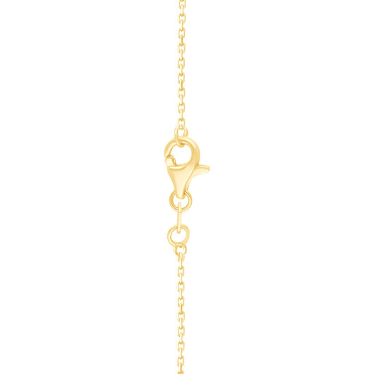 Yellow Gold Diamond Eternal Necklace