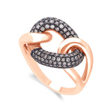 Rose Gold Coco Diamond Eternal Ring