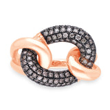 Rose Gold Coco Diamond Eternal Ring