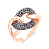 Rose Gold Coco Diamond Eternal Ring