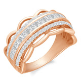 Rose Gold Diamond Legendary Ring