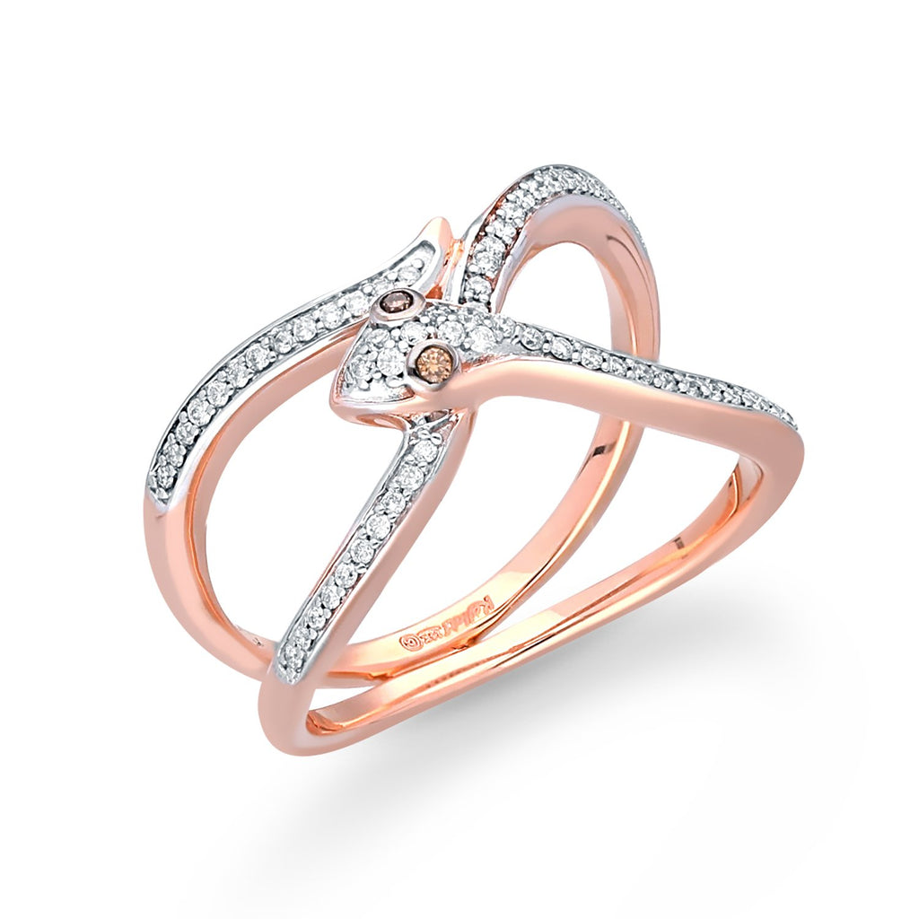 Rose Gold Diamond Eternal Ring – KALLATI