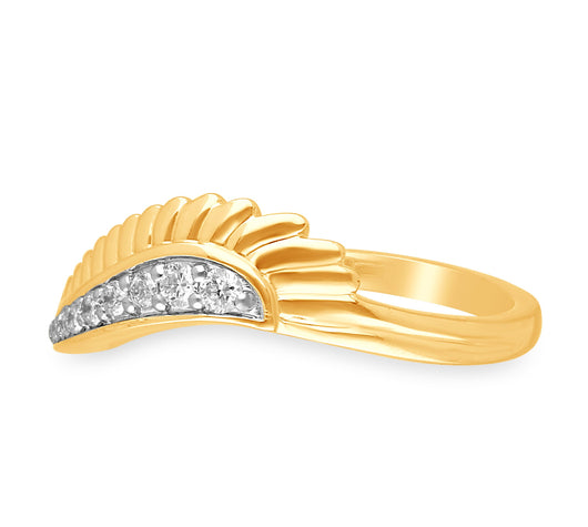 Yellow Gold Diamond Griffiness Ring
