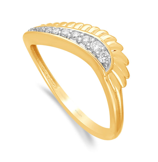 Yellow Gold Diamond Griffiness Ring