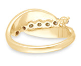 Yellow Gold Yellow and White Diamond Eternal Ring