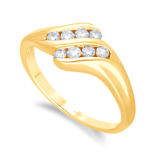 Yellow Gold Diamond Eternal Ring