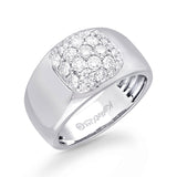 White Gold Diamond Men's Ring