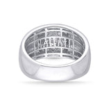 White Gold Diamond Men's Ring