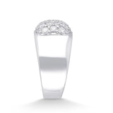 White Gold Diamond Men's Ring