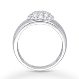 White Gold Diamond Men's Ring