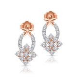 Kallati Rose Gold Diamond Eternal Earrings