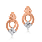Kallati Rose Gold Diamond Eternal Earrings