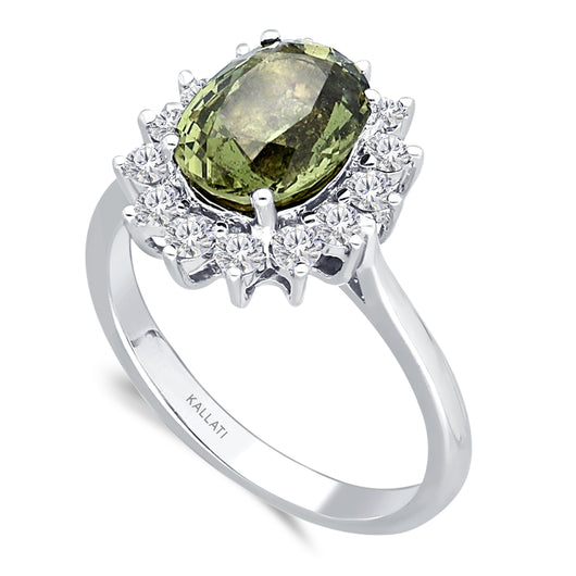 Round Brilliant 3.12 ctw VVS2 Clarity, E Color Diamond Platinum Halo  Wedding Ring | Costco