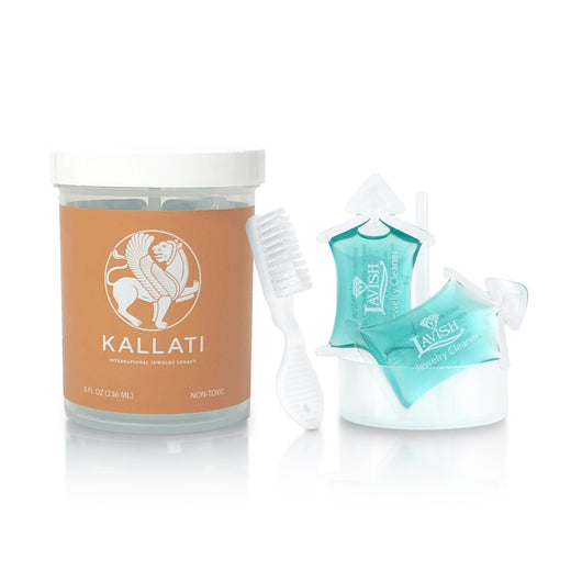 KALLATI Bath With Basket And Pods Jewelry Cleaner